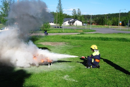 Jauhesammuttimen käyttö