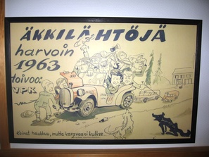 Kauko Vainikaisen piirros vuodelta 1963.