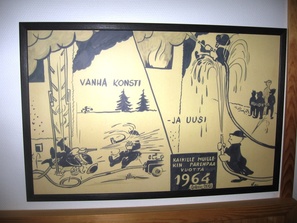 Kauko Vainikaisen piirros vuodelta 1964.